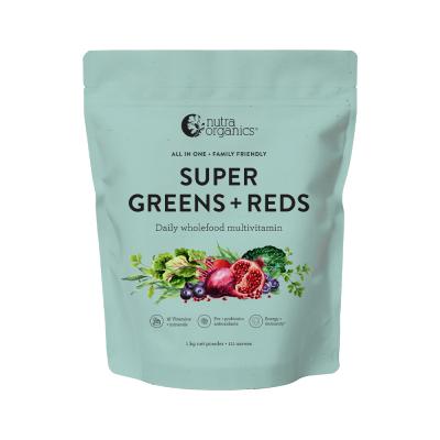 Nutra Organics Super Greens + Reds 1kg